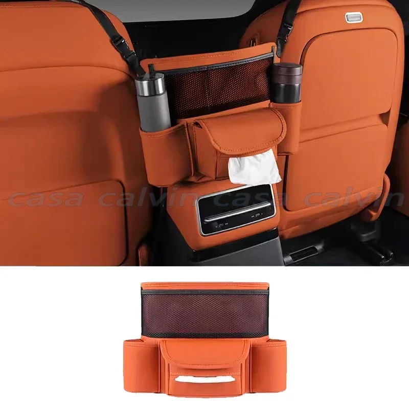 

For Leading Ideal LiXiang L7L8L9 seat net pocket, middle storage bag, seat back, sundries storage,in-car accessories