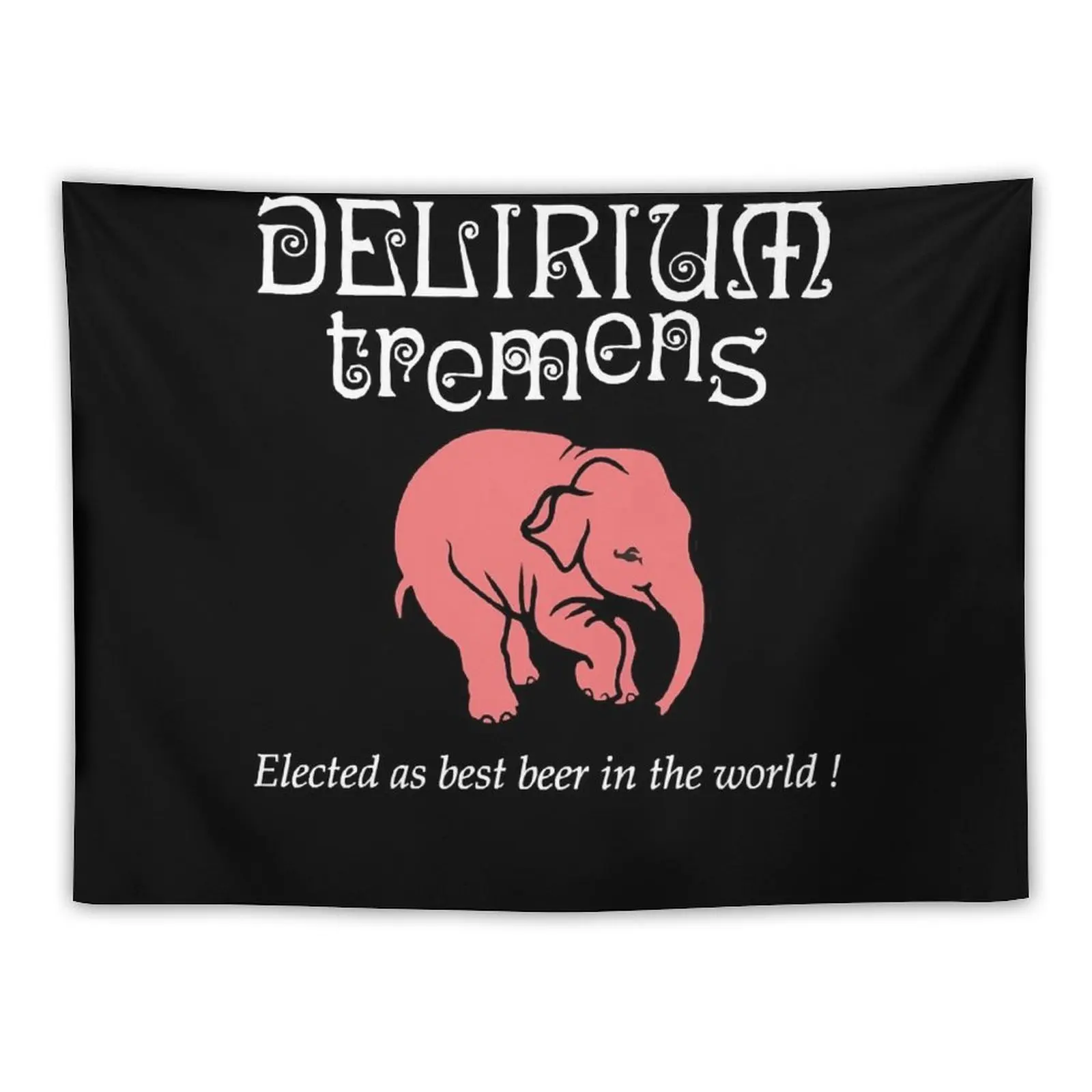 

Delirium Tremens MERCHANDISE logo vintage Tapestry Home Decorators Wall Hanging Decor Room Decorating