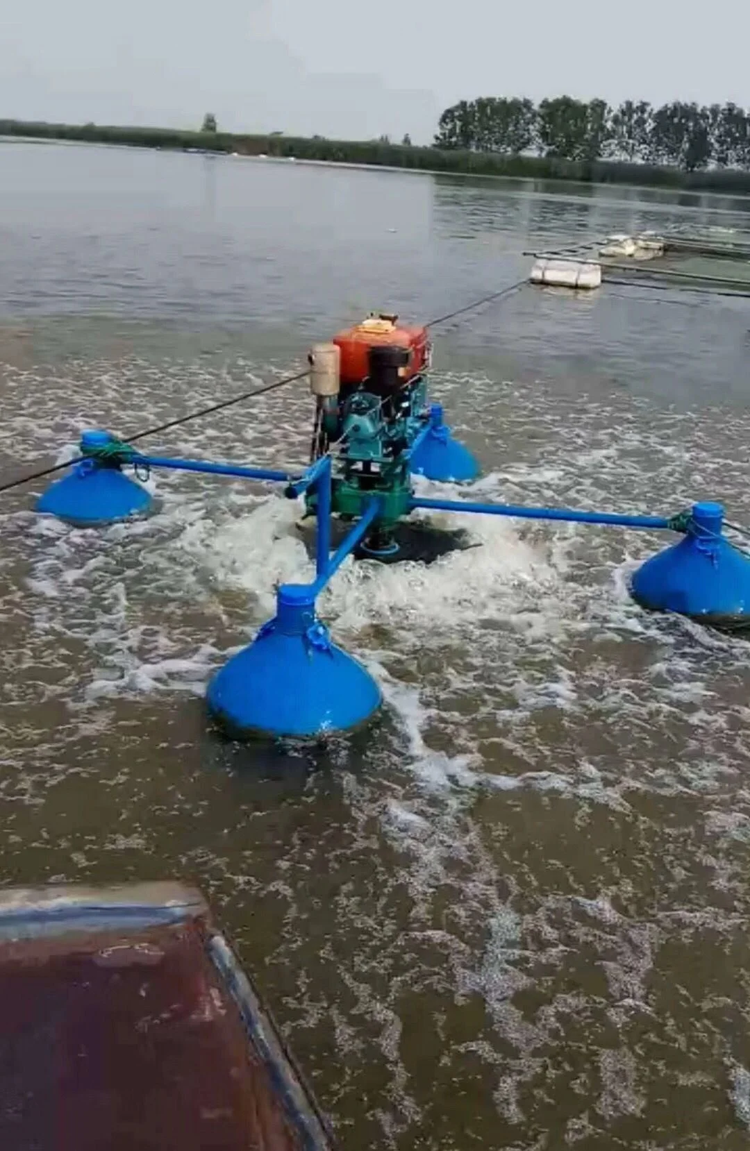 8HP and 6HP diesel aerators for aquaculture equipment