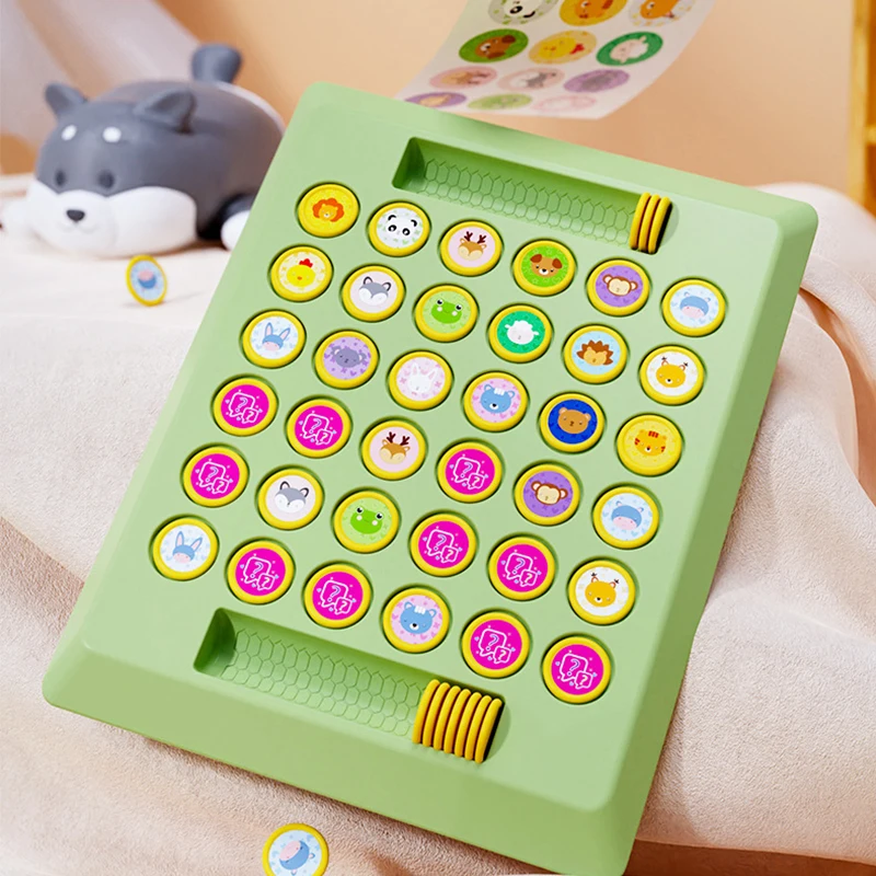 

Fun Memory Flip Chess Game Toys Party Parent-child Interaction Desktop Games Children Logical Thinking Memory Chain Chess