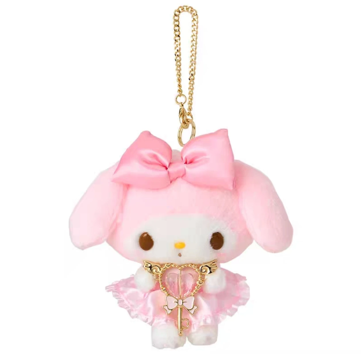 Oktober Japan Sanrio Liefde Hart Sleutelhanger Kitty Melody Kuromi Cinnamoroll Hanger Opknoping Ornamenten Anime Collectie Knuffels