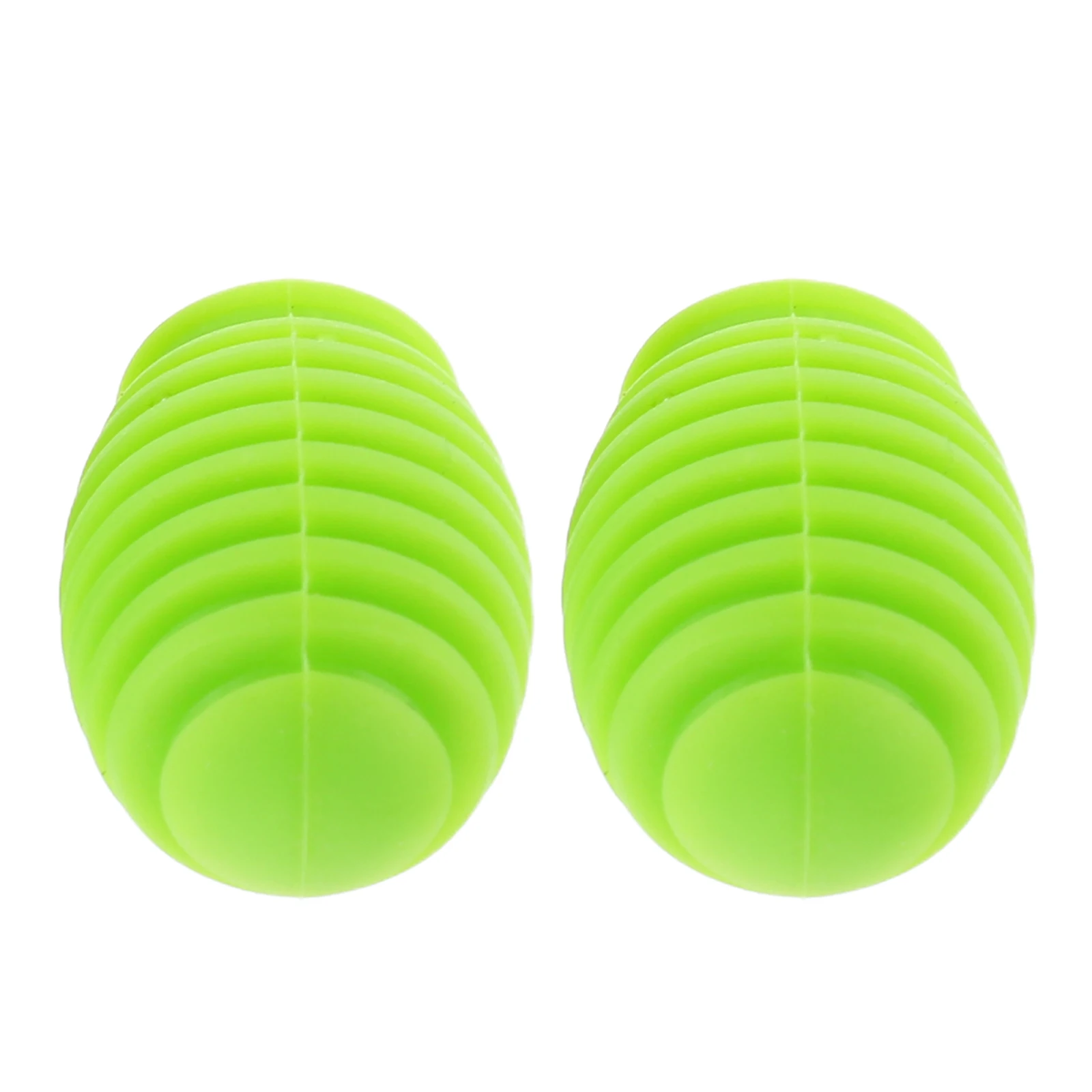 

2Pcs Drumstick Dampener Covers Green Silicone Tips for Noise Free Practice Sessions Drum Set Accessories Drum Dampener