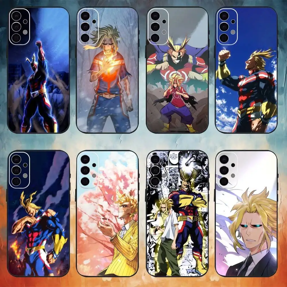 A-All Anime M-Might Phone Case For Samsung S25,S24,S21,S22,S23,S30,Ultra,S20,Plus,Fe,Note,10,9,5G Black Cover