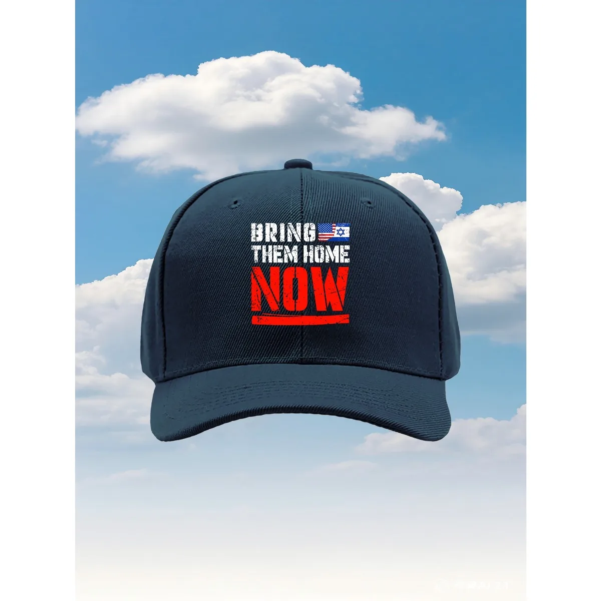 BRINGU THEM HOME NOW 2025 قبعة سائق الشاحنة ذات الطراز الجديد مع تصميم مطبوع ممتع وقابل للتعديل، مثالية للأنشطة الخارجية Tr