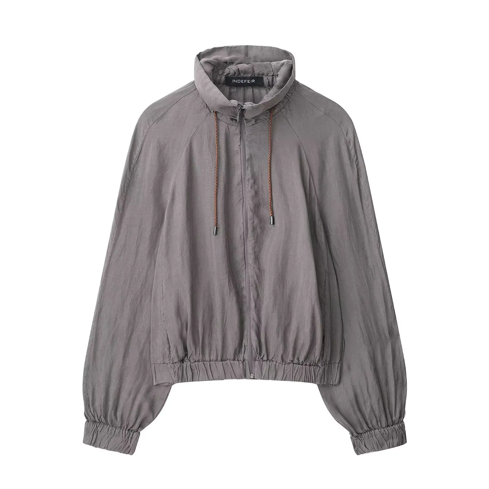 

Новое поступление осени 2025 года, женская универсальная куртка-бомбер большого размера, стильная верхняя одежда, женская куртка из полиэстера