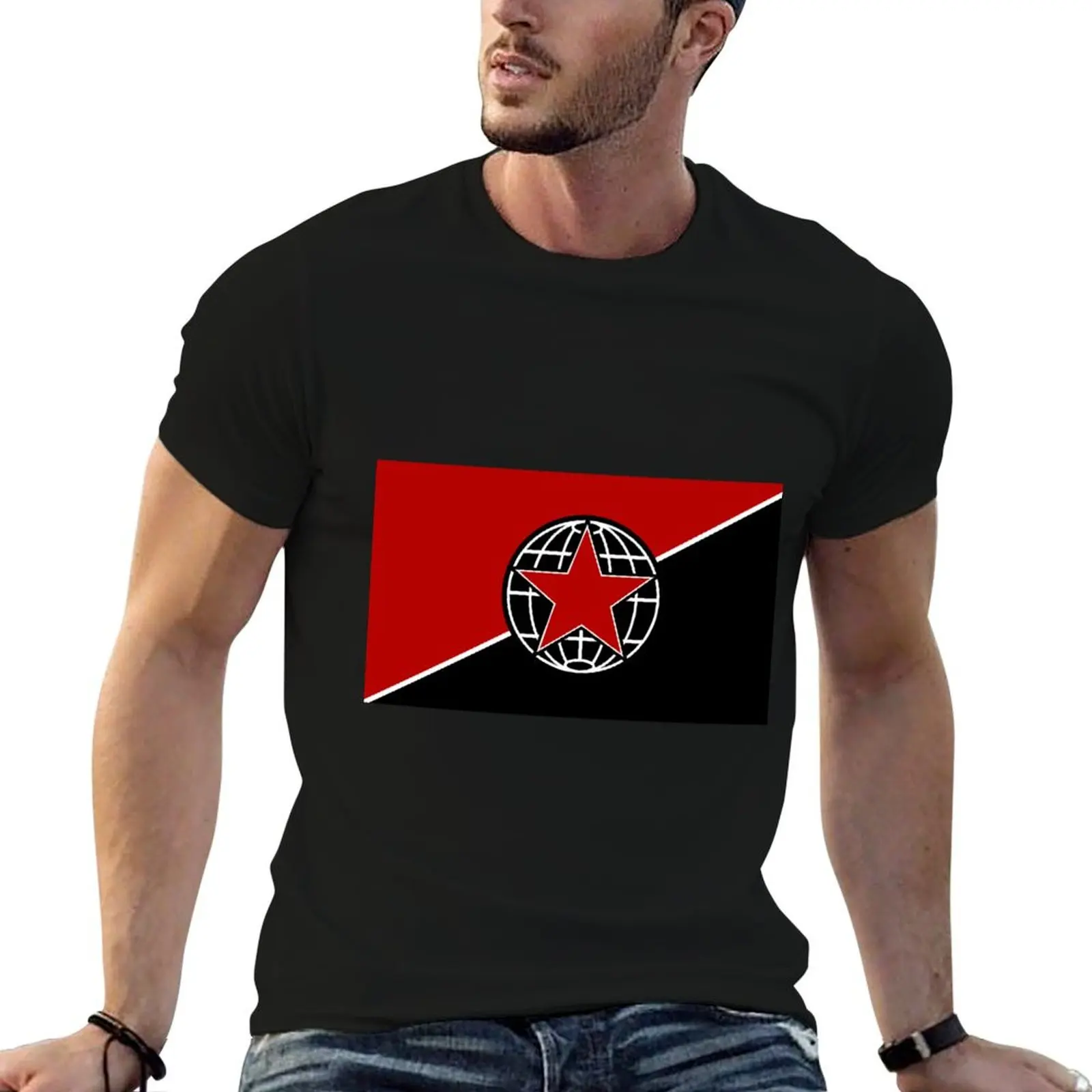 

Combined Syndicates Flag T-Shirt man t shirt designer funny t shirts cotton men t shirt cotton 100% T-Shirt