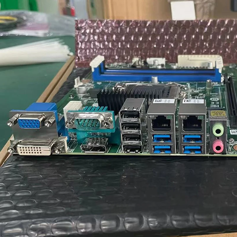 For Advantech Industrial Motherboard LGA1200 10th Generation Core i9/i7/i5/i3 (Non-ECC) USB 3.2 DDR4 M.2 AIMB-787 AIMB-787G2
