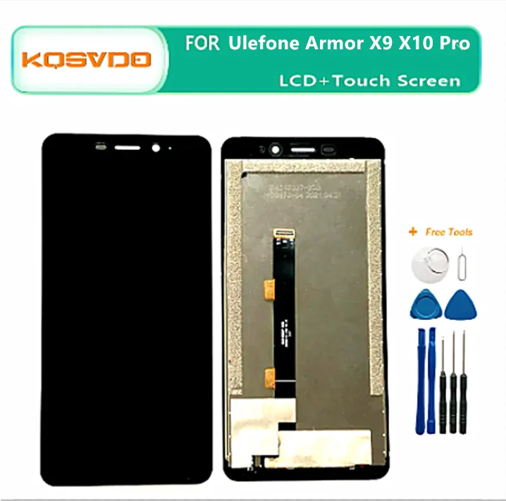 W 100% przetestowany ekran dotykowy LCD do Ulefone Armor X9 X10 Pro X11 X11pro Pełna wymiana zespołu Digitizer Pełny wyświetlacz