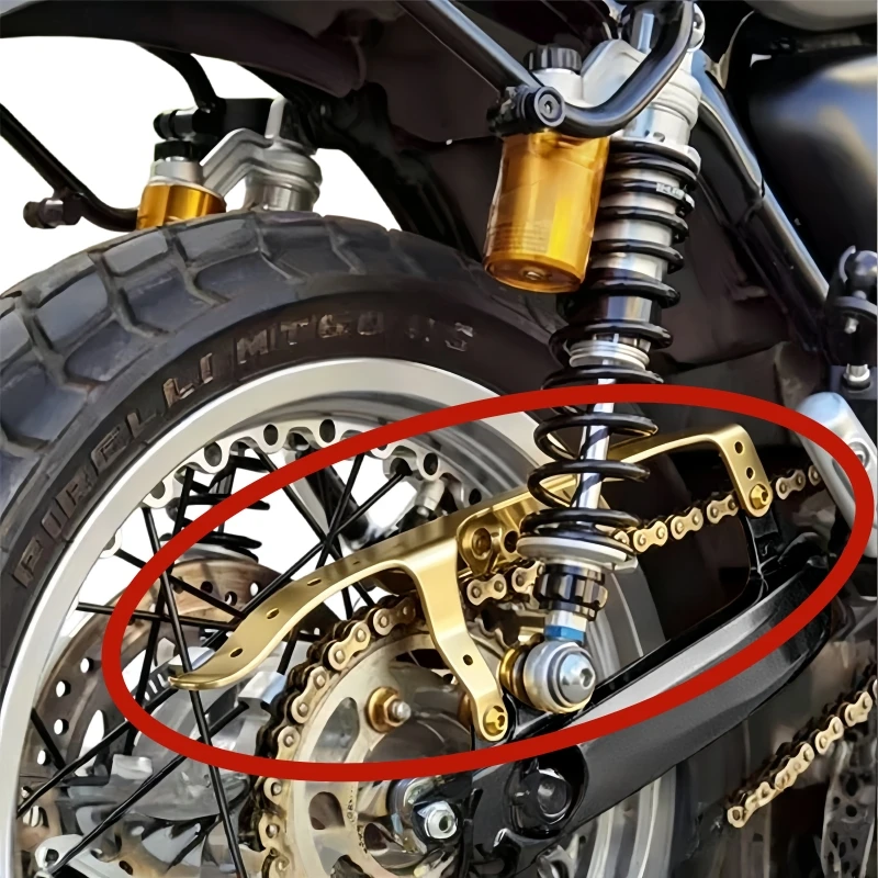 Motorcycle chain guard accessories retro chain cover For Triumph BONNEVILLE T 120 T 100  2016-2026 Speed Twin Scrambler 900 1200 - view 4