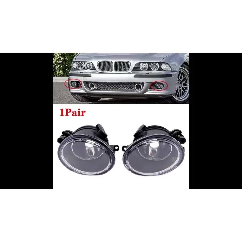 

For BMW E46 3 Series 2001 2002-2005 M3 1999-2002 E39 M5 Foglight 63177894017 63177894018 Fog Light Car Front Bumper Fog Lamp