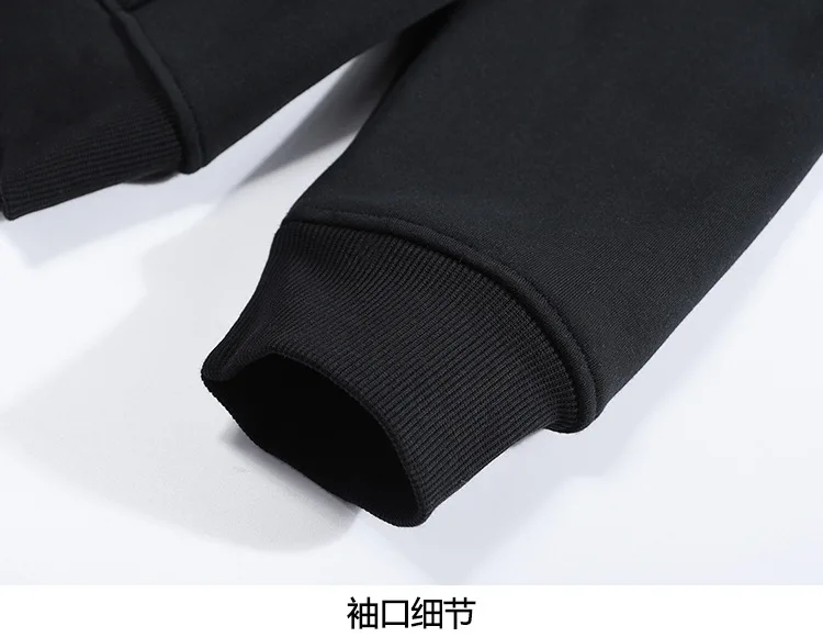 Winter Hoodies Verdicken Warme Lammwolle Hoodie Hosen Männer Sweatshirts Marke Casual Sweatshirt Mode Thermische Winddicht Unisex Sp – Detail 9
