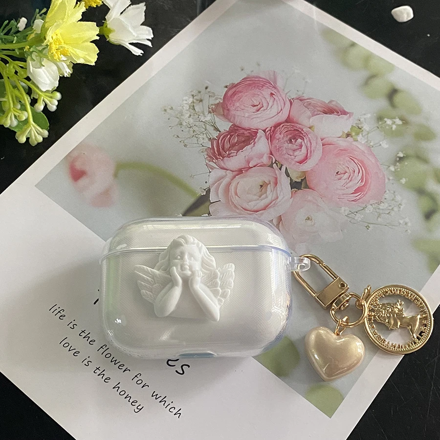 Redmi براعم 3 لايت حافظة محظوظ الكرتون ل شاومي Redmi براعم 3 برو سيليكون واضح غطاء سماعة Fundas Redmi airdot 3 برو