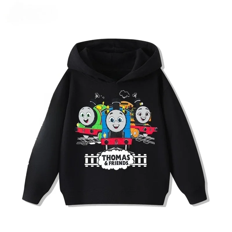 توماس ذا تانك محرك الكرتون الأطفال هوديي الخريف جديد الفتيان والفتيات الدافئة الرياضة في الهواء الطلق مريحة قناع السترة #6