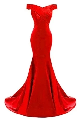 Angelsbrief sexy sereia baile de formatura vestido fora do ombro formal tribunal trem robe de mariee vestidos de concurso para mulher laço-up de volta