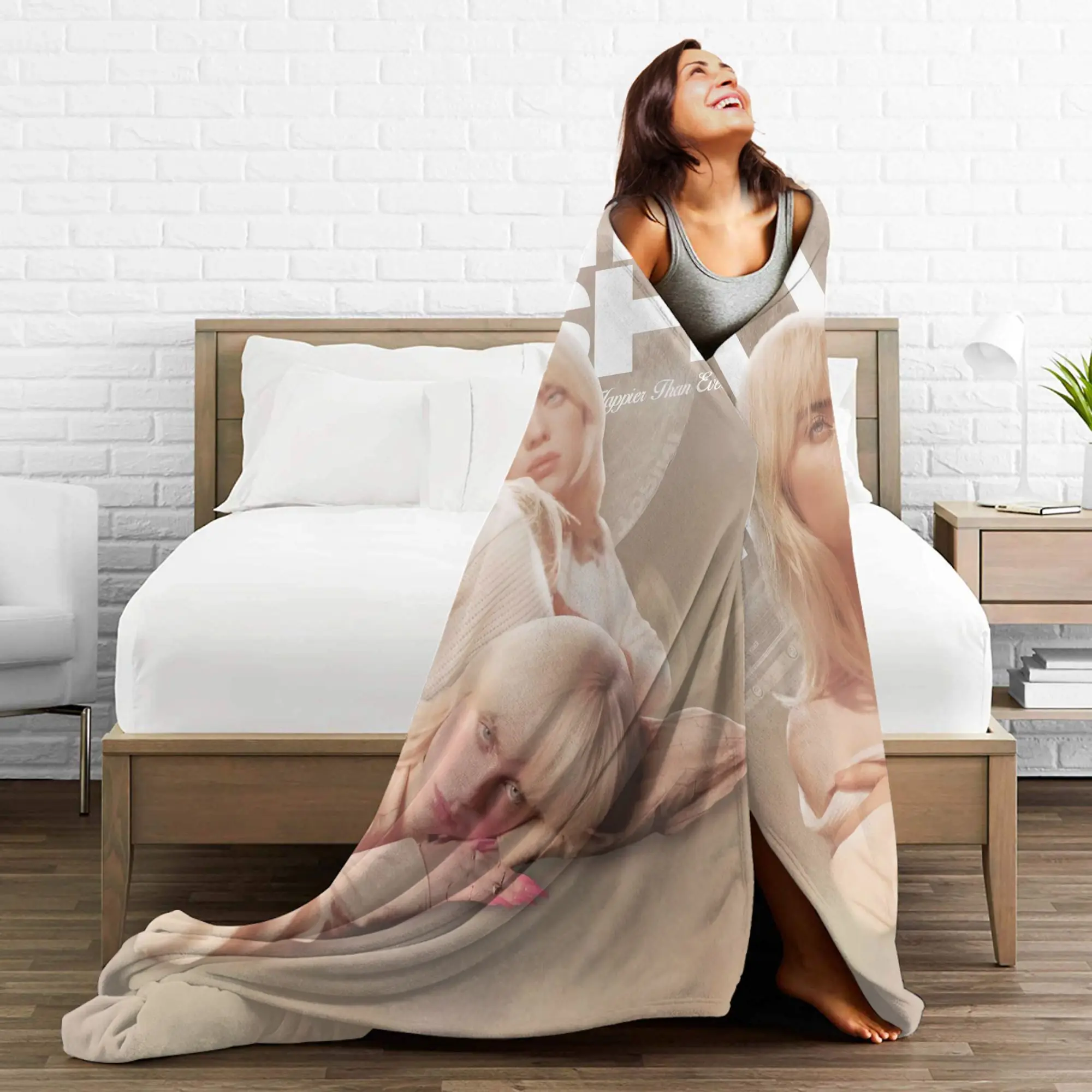 بطانية ناعمة ومريحة للنزهات أسر من أي وقت مضى، مفرش سرير مضحك للأريكة والمنزل