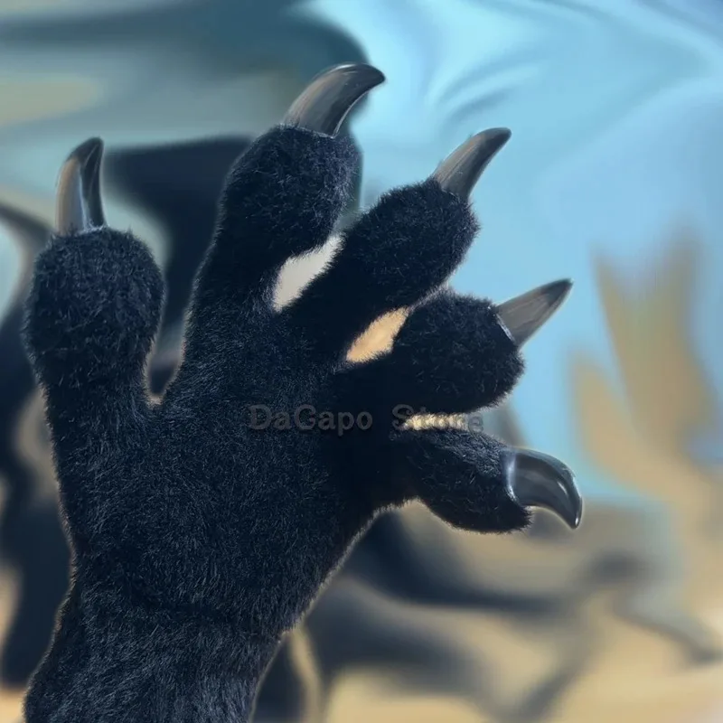 Fursuit Paws Kigurumi Furry Cosplay Gloves Decors Animal Cosplay Glove Handwear Wearable Kig Party Original Roleplay Accessories
