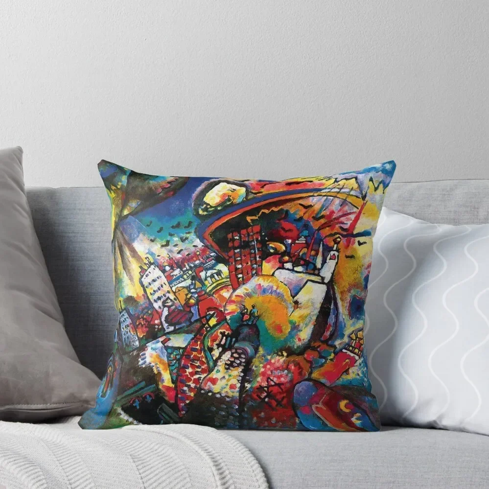 

Wassily Kandinsky Moscow Cityscape Abstract Modern Art Throw Pillow anime girl Luxury Cushion Cover Pillowcases pillow