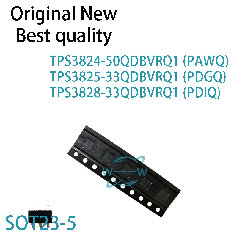 (10PCS)NEW TPS3824-50QDBVRQ1 PAWQ TPS3825-33QDBVRQ1 PDGQ TPS3828-33QDBVRQ1 PDIQ TPS3824-50Q TPS3825-33Q TPS3828-33Q SOT23-5 IC