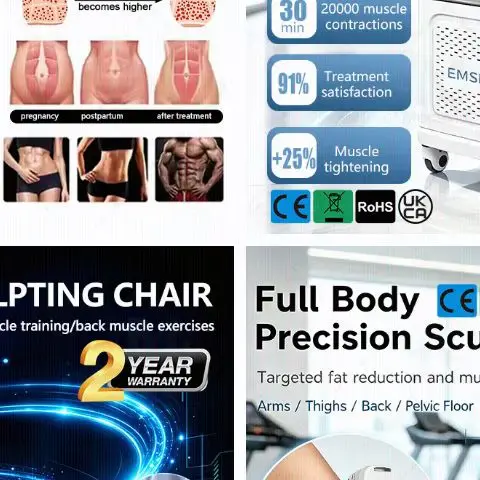 2026 Dual Head EMS Contouring Machine,Non-Invasive Fat Reduction, Muscle Building, Skin Lifting Salon Shaping Beauty Equipment