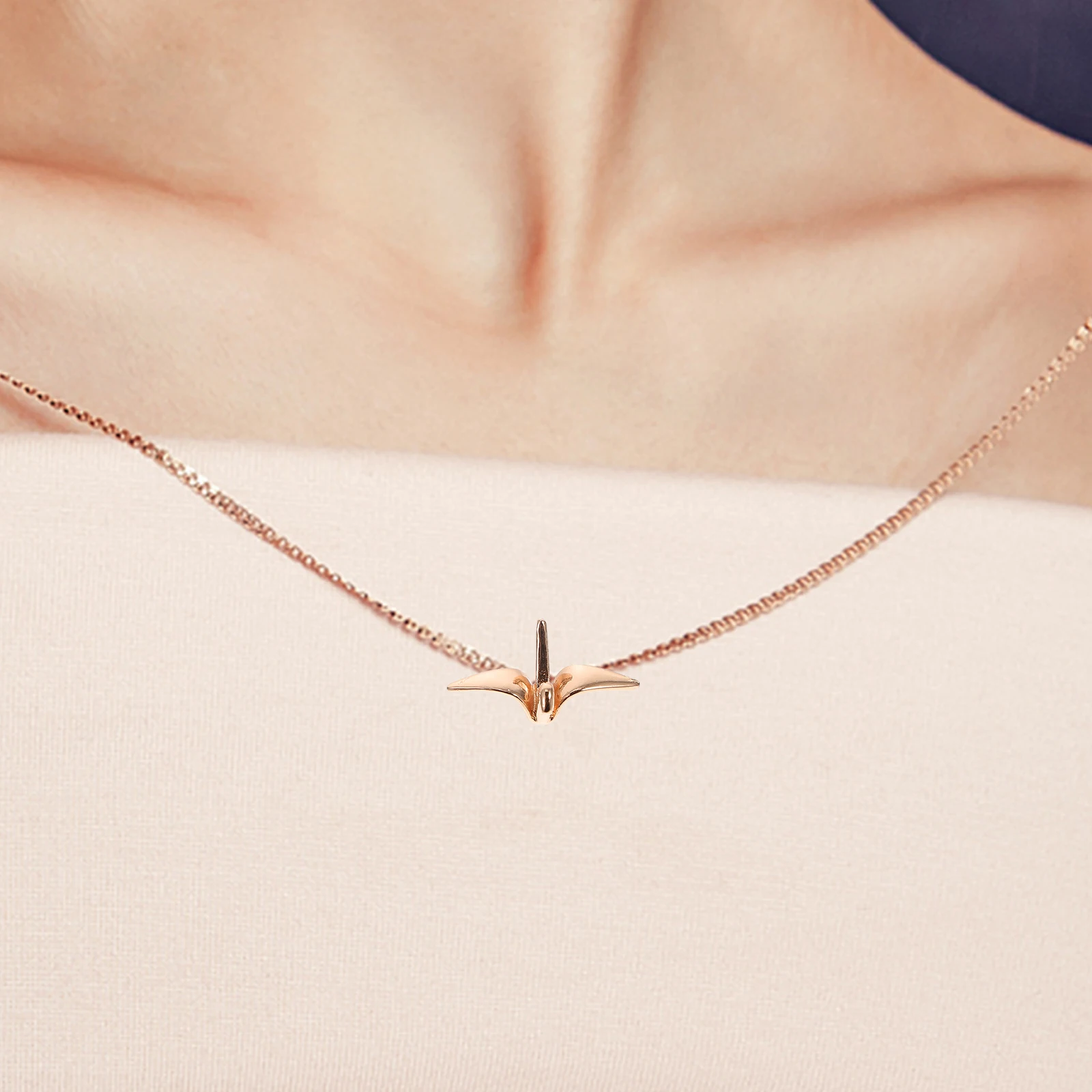 

10 Pcs Thousand Paper Crane Hairpin Material Origami Diy Hairpins Charms Wallet Styling Accessories Cranes Copper Pendant Child