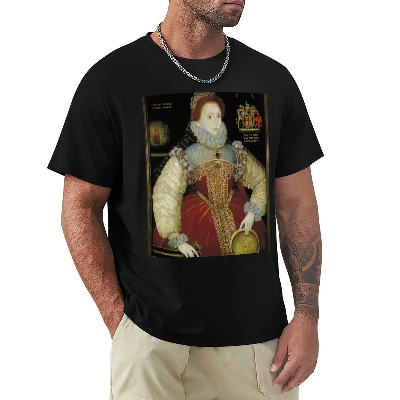 

Queen Elizabeth I T-Shirt Casual Trendy Streetwear Tee Shirt