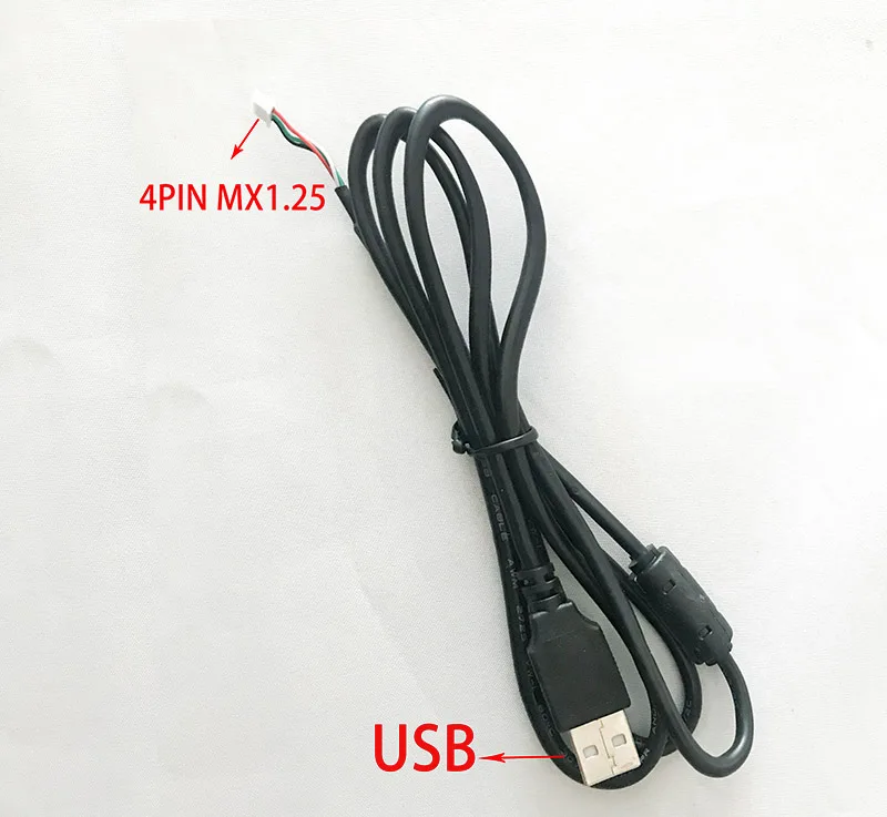 ذكر USB 4 دبوس إلى أنثى MX1.25 4 دبوس رأس كابل للوحة الأم كابل محول إلى لوحة شاشة لمس