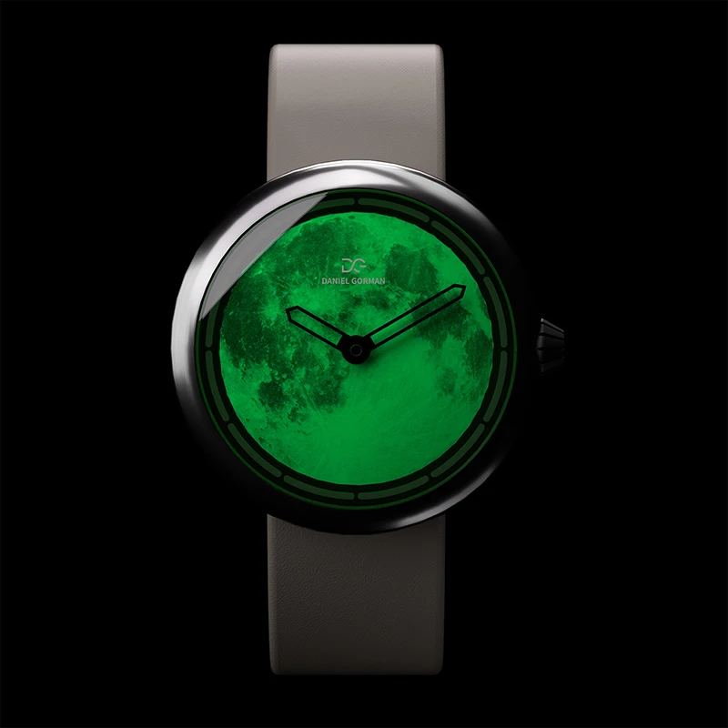 3D Luminous Dial Japanese Gorman Quartz Watch Design Genuine Leather Strap Embossed Dial Dessy 2026 GormanWatch