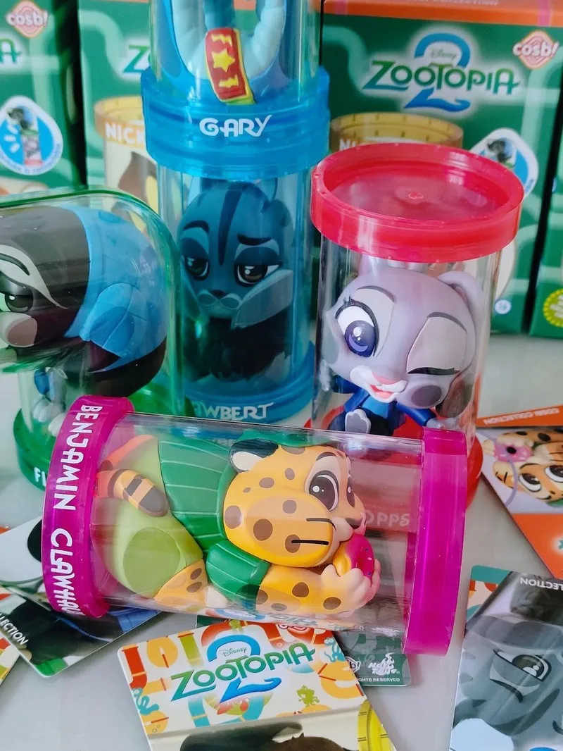 

Оригинальные популярные игрушки Zootopia 2, слепая коробка, коллекция Cosbi, украшение, фигурка аниме, загадочная коробка, орнамент, игрушки, подарки