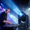 4 ピース/ロット LED ビームスポット 200 ワット移動ヘッド Light11 色 + 14 ゴボス DMX 512 コントローラプロジェクター Dj ディスコ舞台照明 5