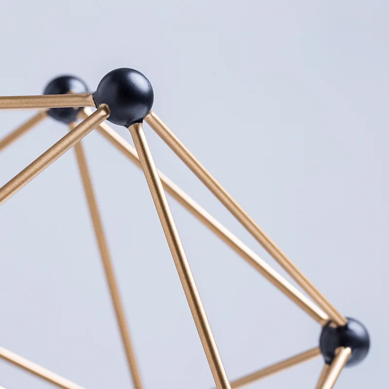 Creative wrought iron galaxy ornament, home soft decoration, metal crafts, desktop study ornament