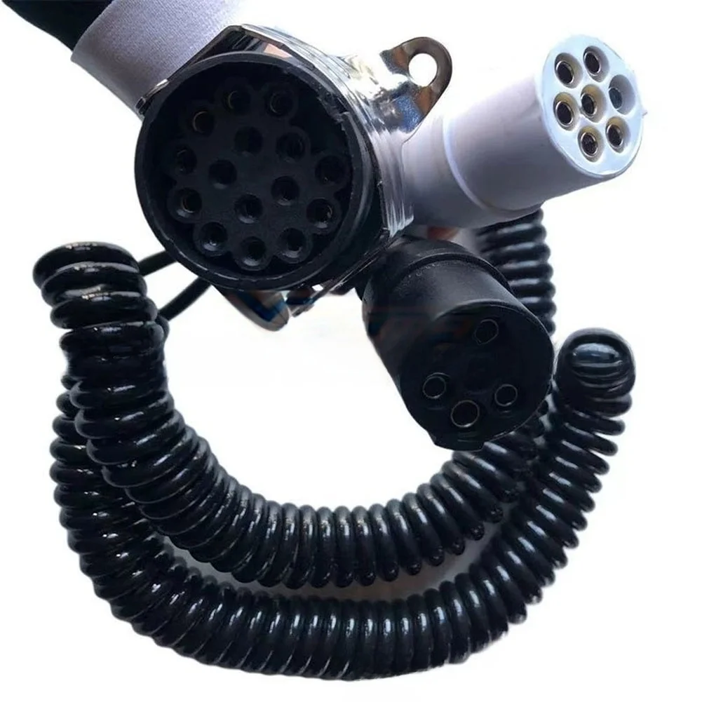For Volvo Trucks Extended Power Cord Trailer Power Cable For Truck Towing Trailer Cable Wear-resistant Material