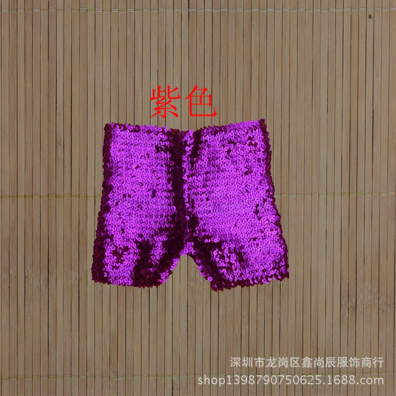 1 teile/los Kinder Mode Pailletten Shorts Mädchen Jazz tanzen Pailletten Shorts Hip Hop Street Shorts