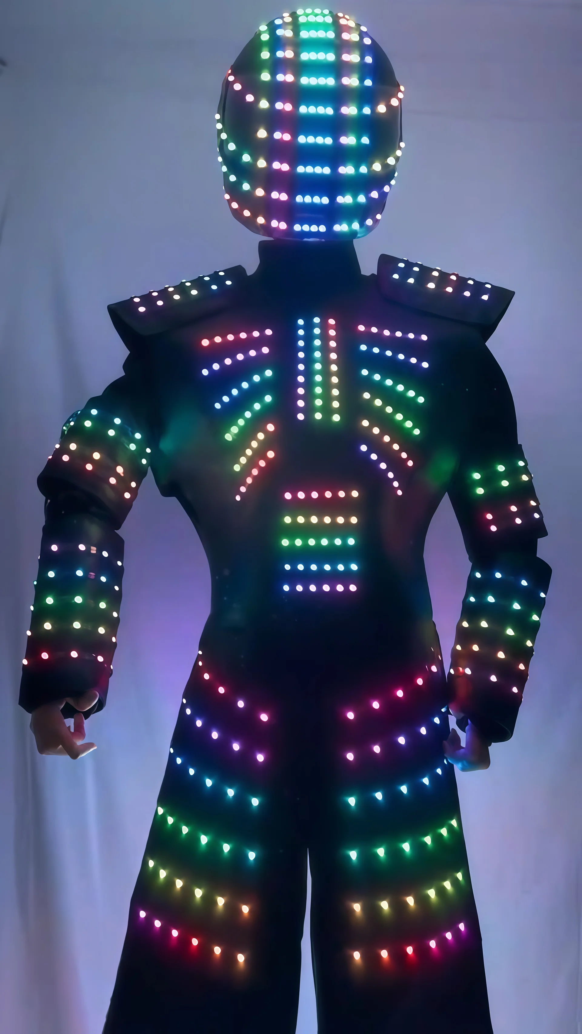 

LED Stilts Walker Robot Costume Luminous High Quality Suit Lighting up for Celebration Party Nightclub DJ Event Show