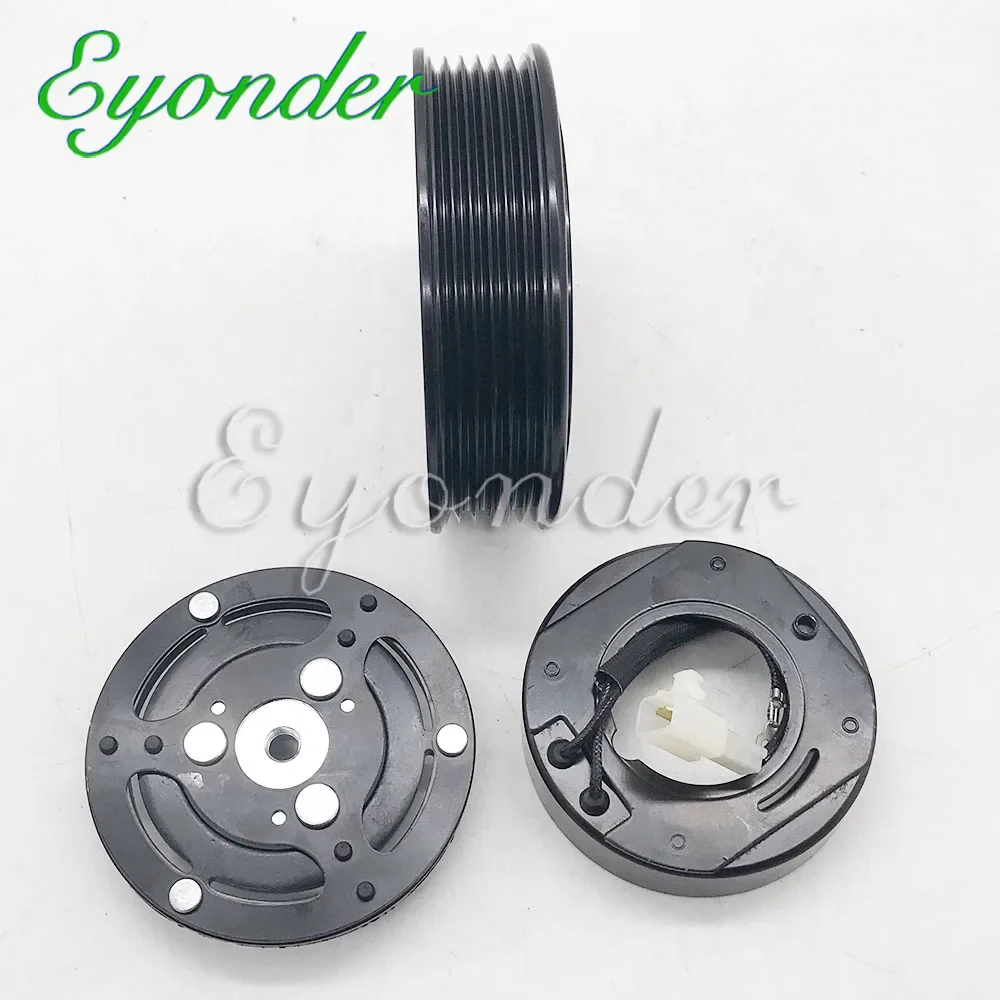 AC Compressor Clutch Pulley for KUBOTA M7151 M126 M135 M6-131 M6-141 TRACTOR 6447280-3050 447280-3080 3P999-00620 64472803050