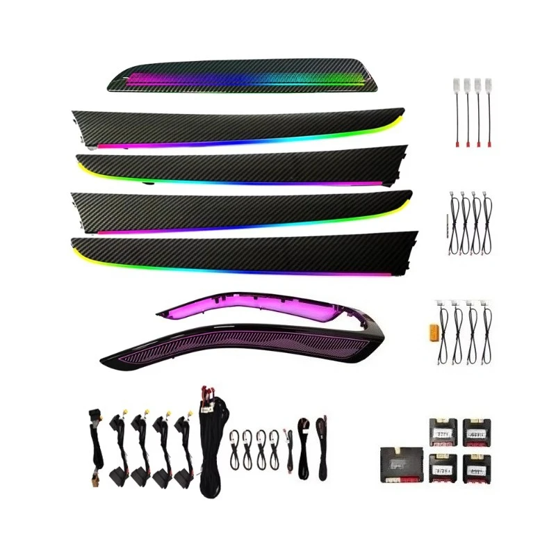 Symphony LED Ambient Car Decor Light Kit for  A4 A4L B8 2009-2016 Mood Light Interior Lighting Auto Accessories