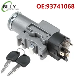 93741068 531409 Ignition Switch & Lock Barrel Cylinder Set + 2 Keys for Chevrolet Matiz