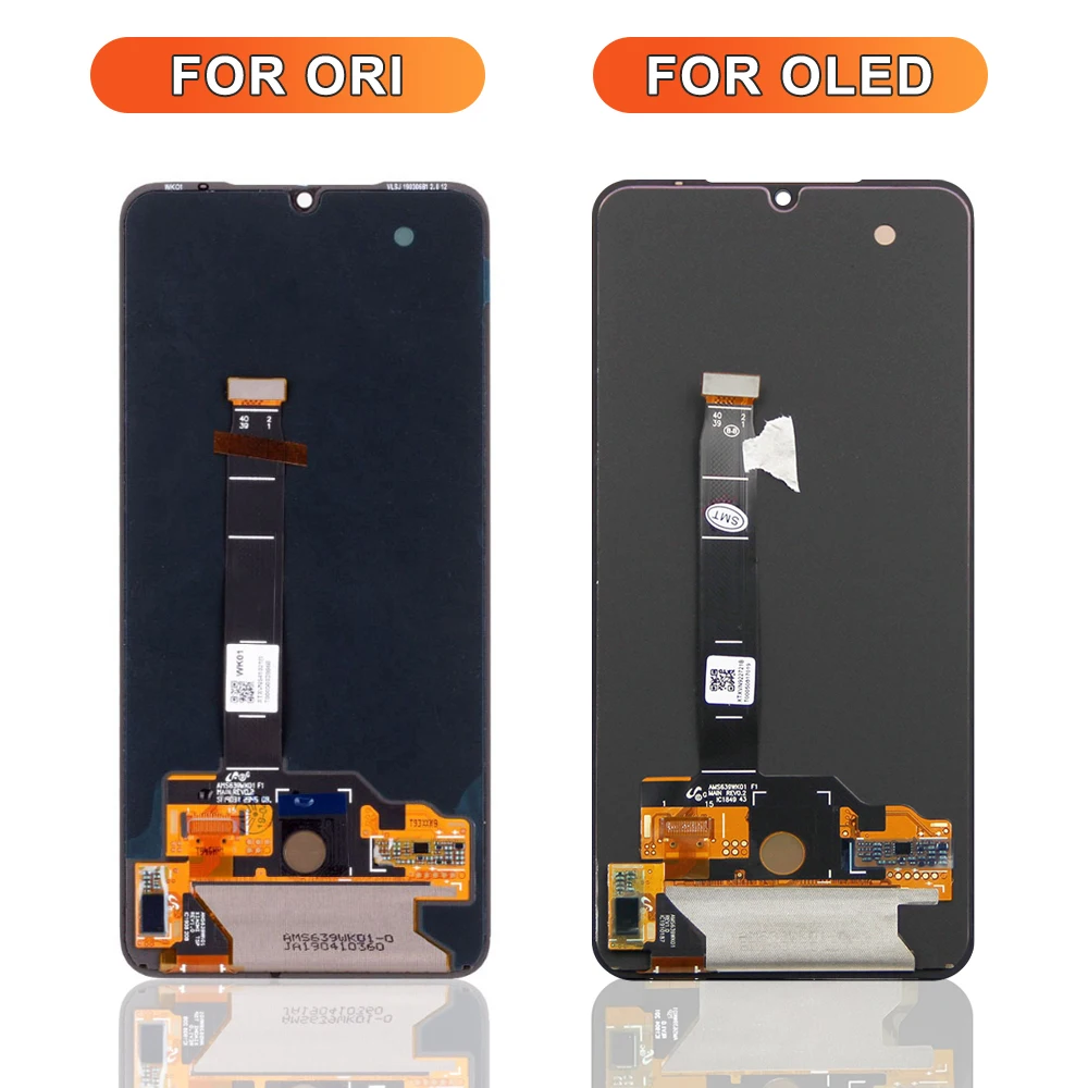 6.39\'\'For Xiaomi Mi 9 For Mi9 M1902F1G LCD Display Touch Screen Digitizer Assembly Replacement