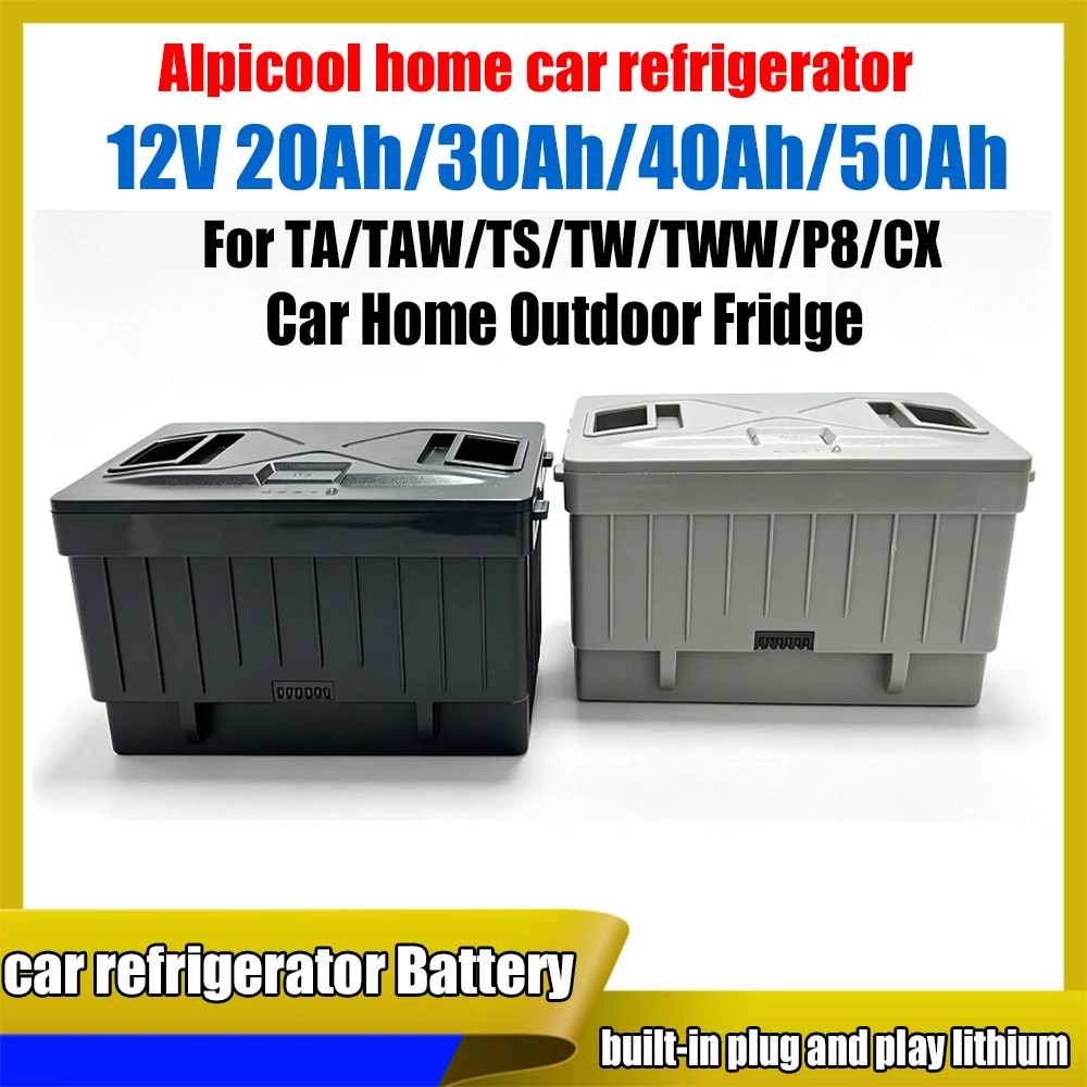 12V Fridge Freezer Rv - Alpicool Car Refrigerator Built-in Lithium Battery