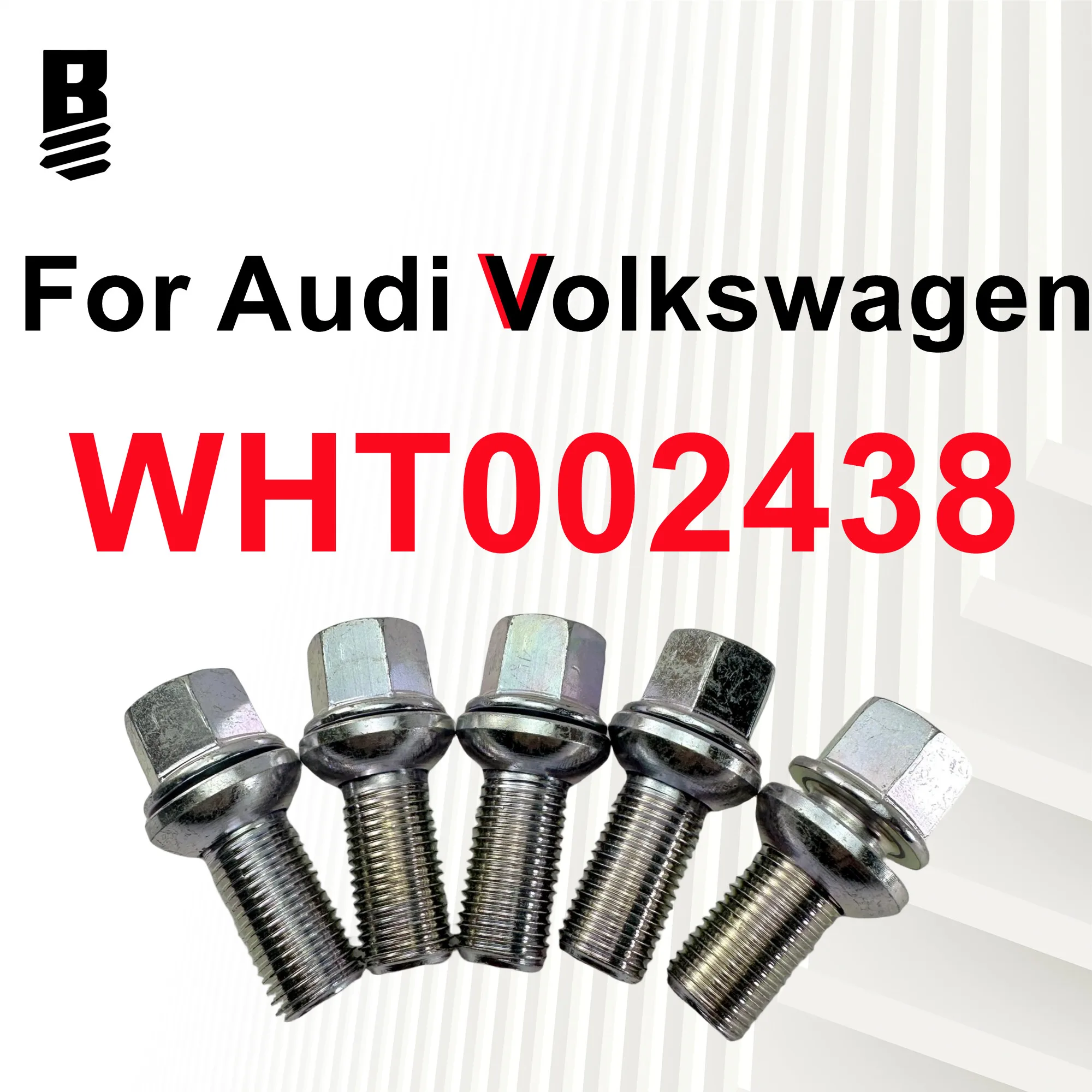 WHT002438 WHT002438B 4D0601139A BOLT BOSS Bolt for Audi VW Phaeton A3 A4 A5 A6 A7 A8 R8 TT