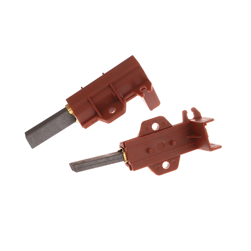 2pcs Washing Machine Motor Carbon Brush And Holder Brushes Coal Electric Motors For Ariston Indesit Welling