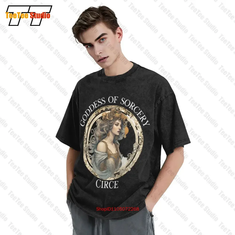 Circe Vintage Oversized T-Shirt Greek Mythology Goddess Of Sorcery Dark Academia Clothing Witch Bibliophile NFF8 view 3