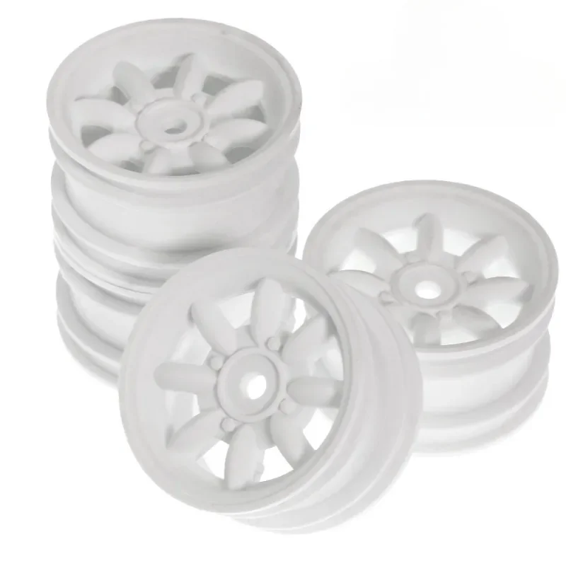 Roda de corrida de plástico 4 unidades 42mm 53341 para carro RC TAMIAY M03 M04 M05 MB01 MF01 XM01 SW01 T301 1/14 MJX 14303 14304