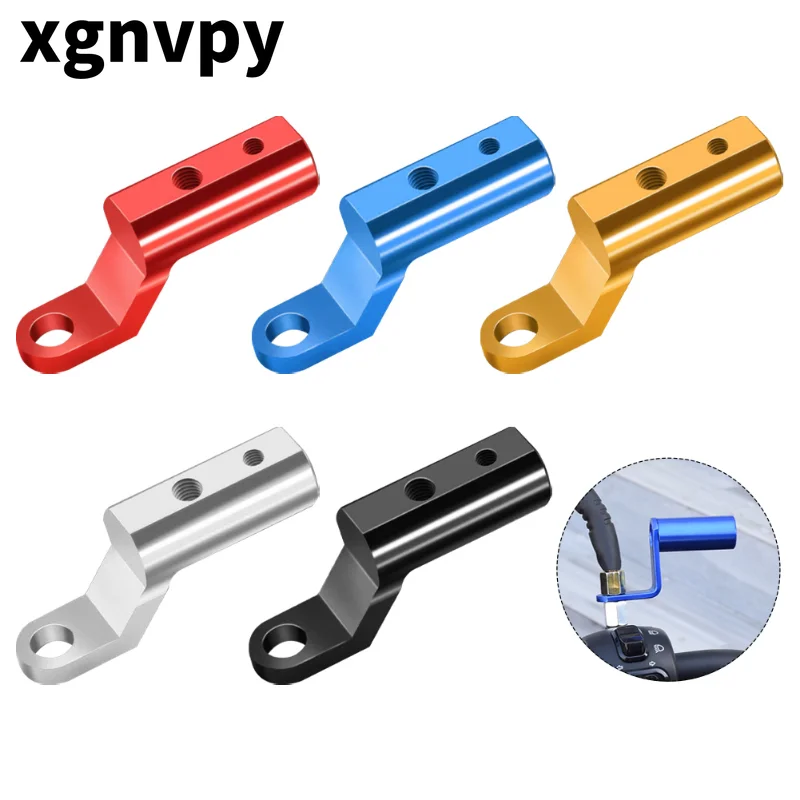 Xgnvpy Universal Motorcycle Rearview Mirror Extension Bracket Premium Aluminum Alloy Adapter for Cafe Racer Vespa Accessories