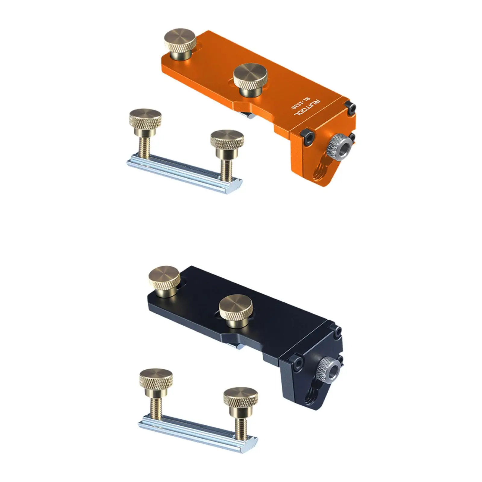 Aluminum Profile Tapping Guide Practical Professional Drill Guide Woodwork Tools Doweling Jig Single Access Hole Punching Jig