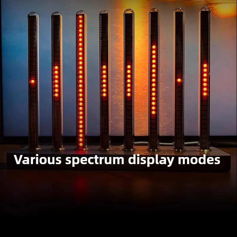 RGB Pickup Level Licht LED Display Sprachsteuerung Musik Spektrum Anzeige Desktop Licht Gaming Zimmer Atmosphäre Rhythmus Licht