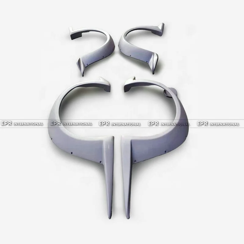 

Well-Made Wide Body Front & Rear Arch 5Pcs 350Z Z33 VS Style Fiber Glass Material