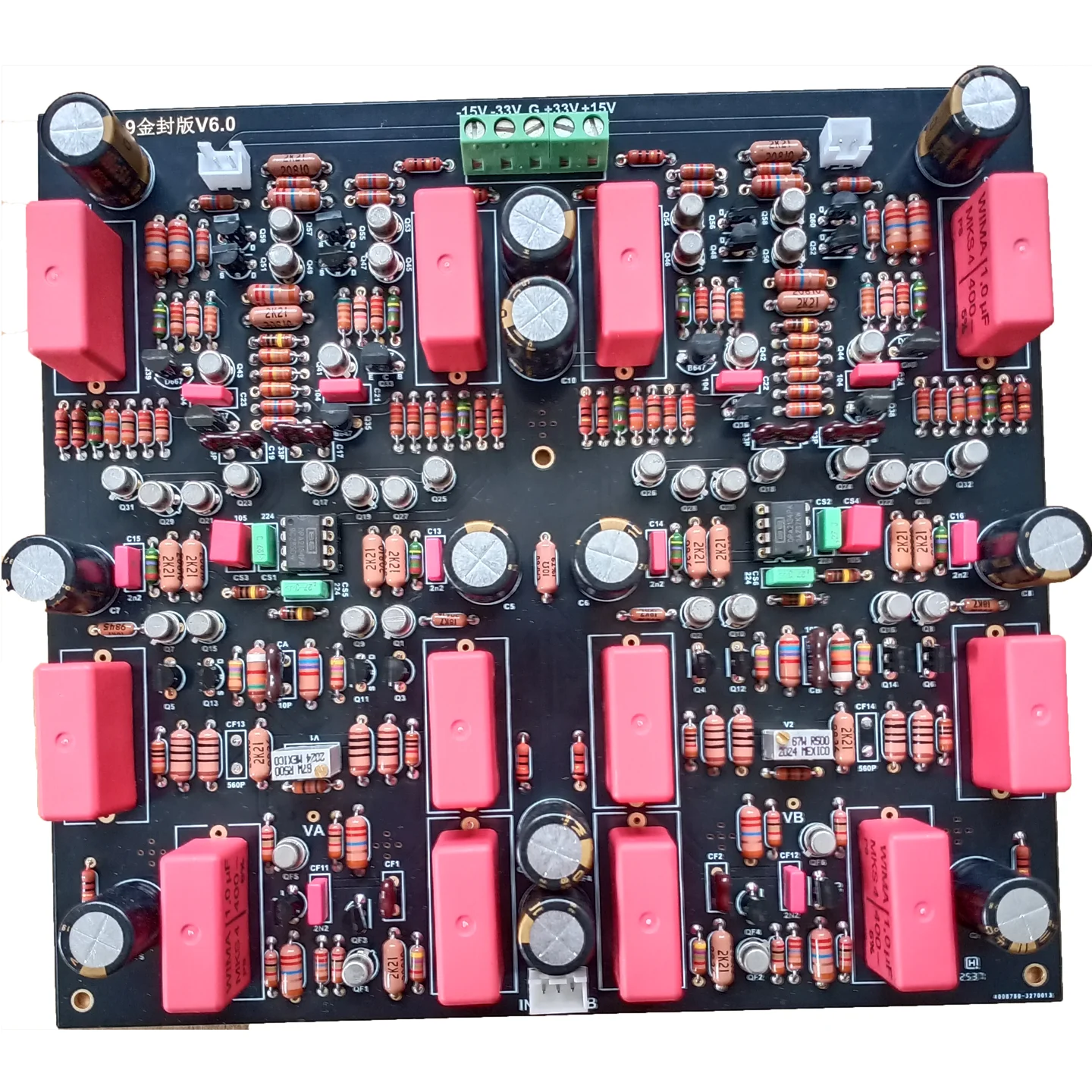 HI-END Level Preamplifier Board XA-9 High Fever V6 Version Solder Pad Sinking Gold Analysis Power High Without Bottom Noise