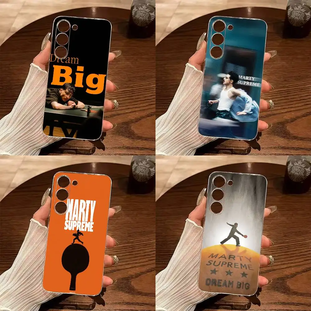 Прозрачный жесткий чехол Moive M-Marty Supre-meS для Samsung Galaxy A91,80,73,72,71,53,52,32,31,22,21s,20, прозрачная крышка