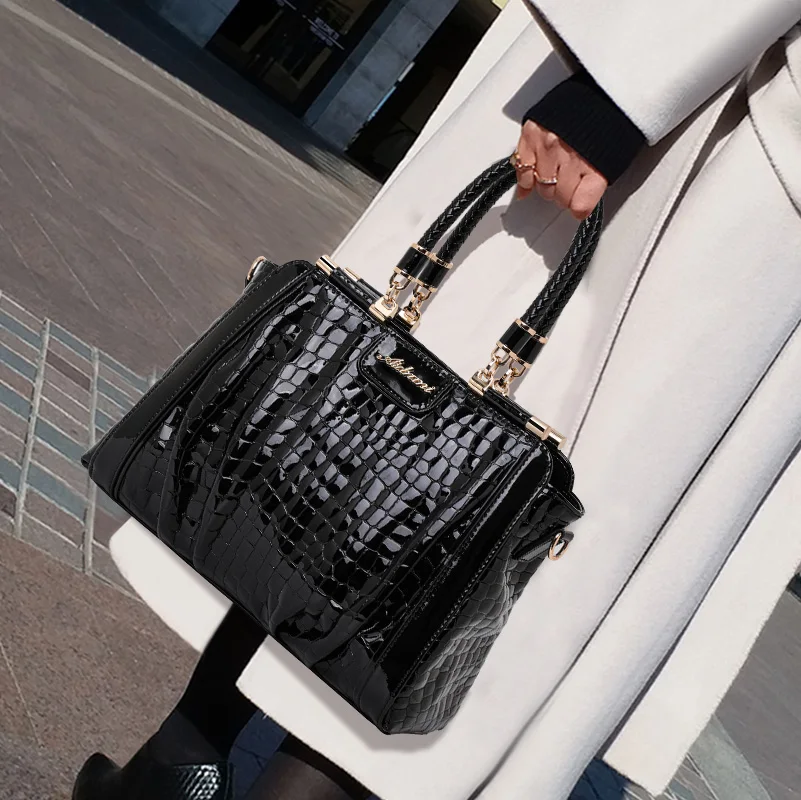 

Темпераментная кожаная сумка, новая портативная кожаная сумка Joker большой вместимости, пригородная сумка через плечо