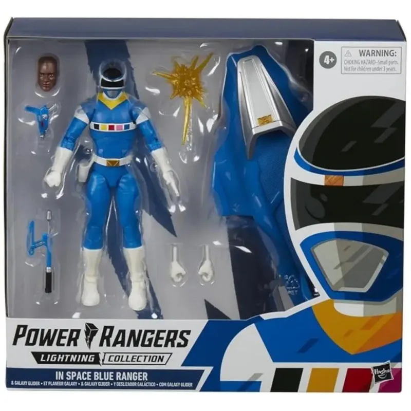 

【In-stock】 Hasbro Power Rangers Lightning Series Space Arc Blue Ranger and Galaxy Glider 6 Inch Action Figure Toy Gift